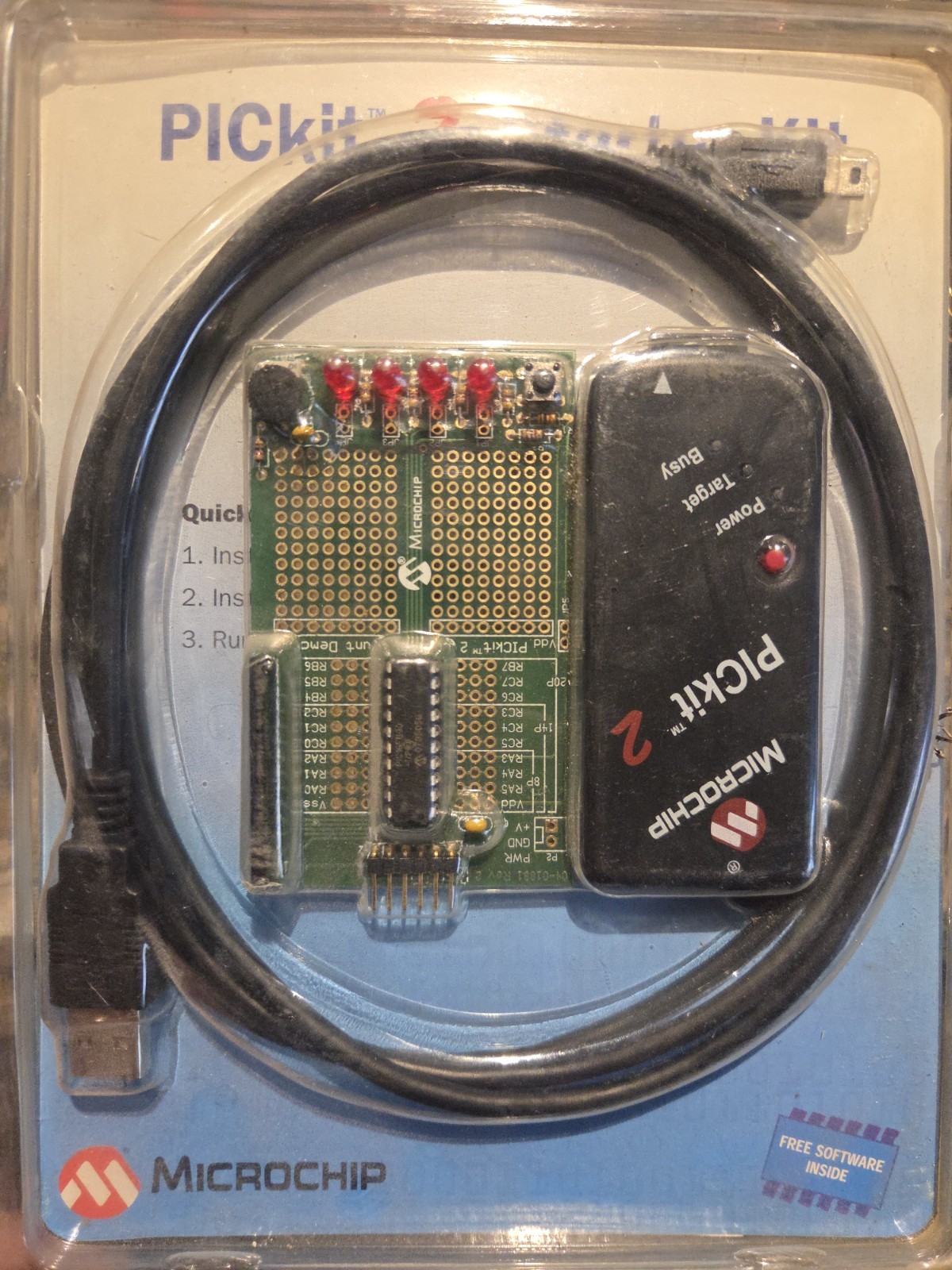 NEW Microchip Technology PICkit 2 Microcontroller Starter Kit