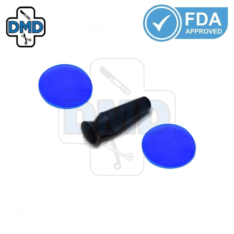 Silicon Corneal Eye Shield with Suction Pump Laser Eye Protector Autoclavable