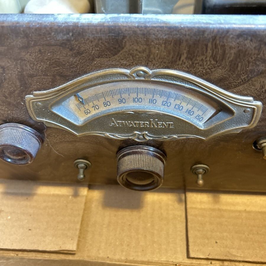 🔥 Rare 1929 Atwater Kent Model 76 Radio Chassis 🧩 Vintage Tube Receiver 🎵