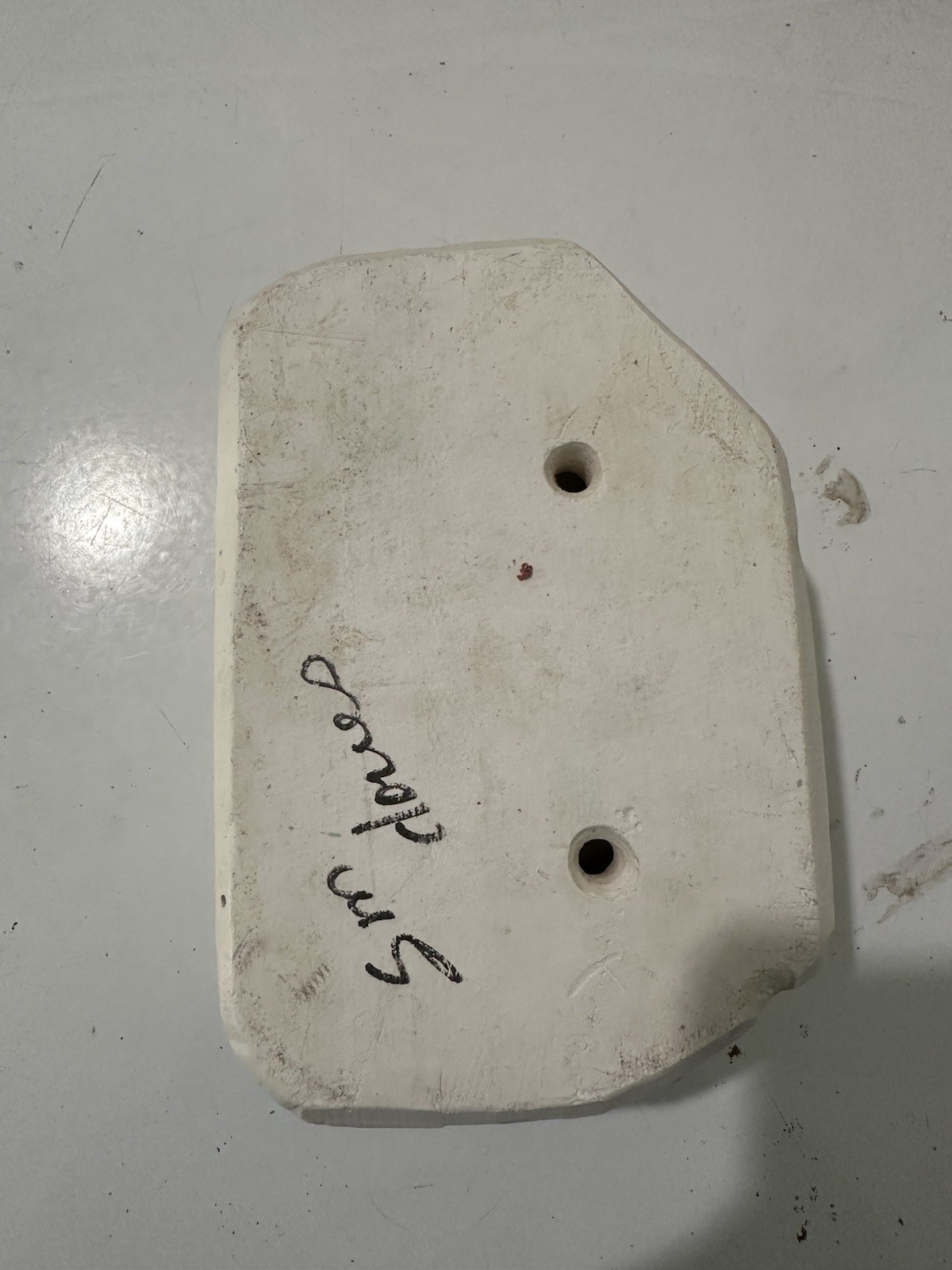 Scioto Ceramic Prod S-1976 Five Mini Doves Birds 1990 Vintage Ceramic Slip Mold