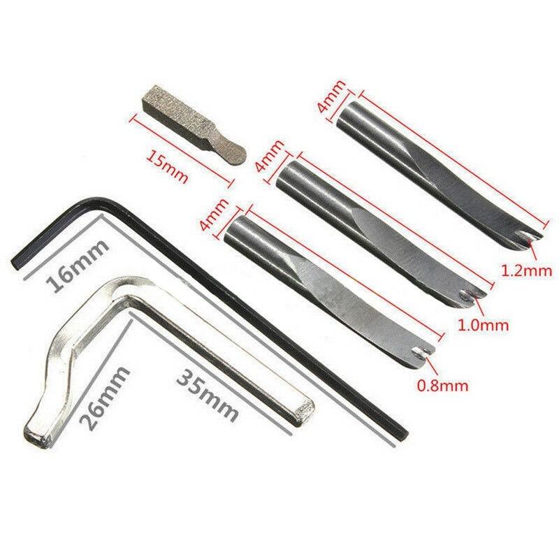 Leather Edge Stitching Tool Multi-functional Leather Grooving Tool Easy Adjust