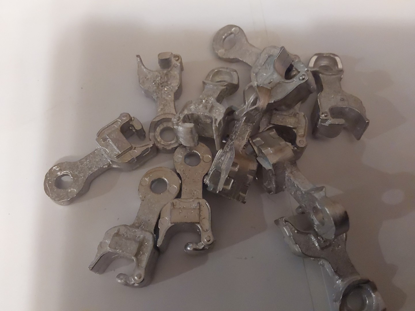 Mth Type Short Coupler For Subway Cars 35 Mm 7 Pc Ea Set