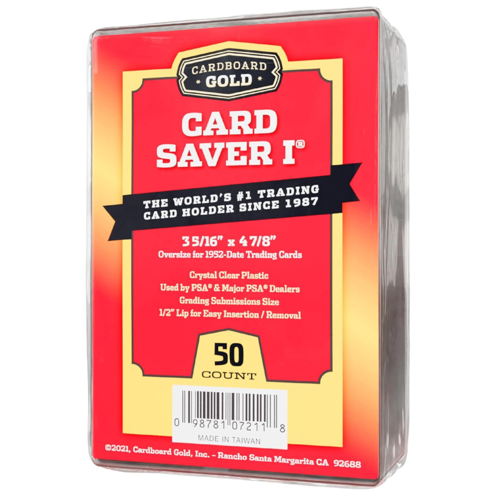 Card Saver 1 Card Holder PSA/BGGraded Card Submittions 50 100 200 500 1000 2000