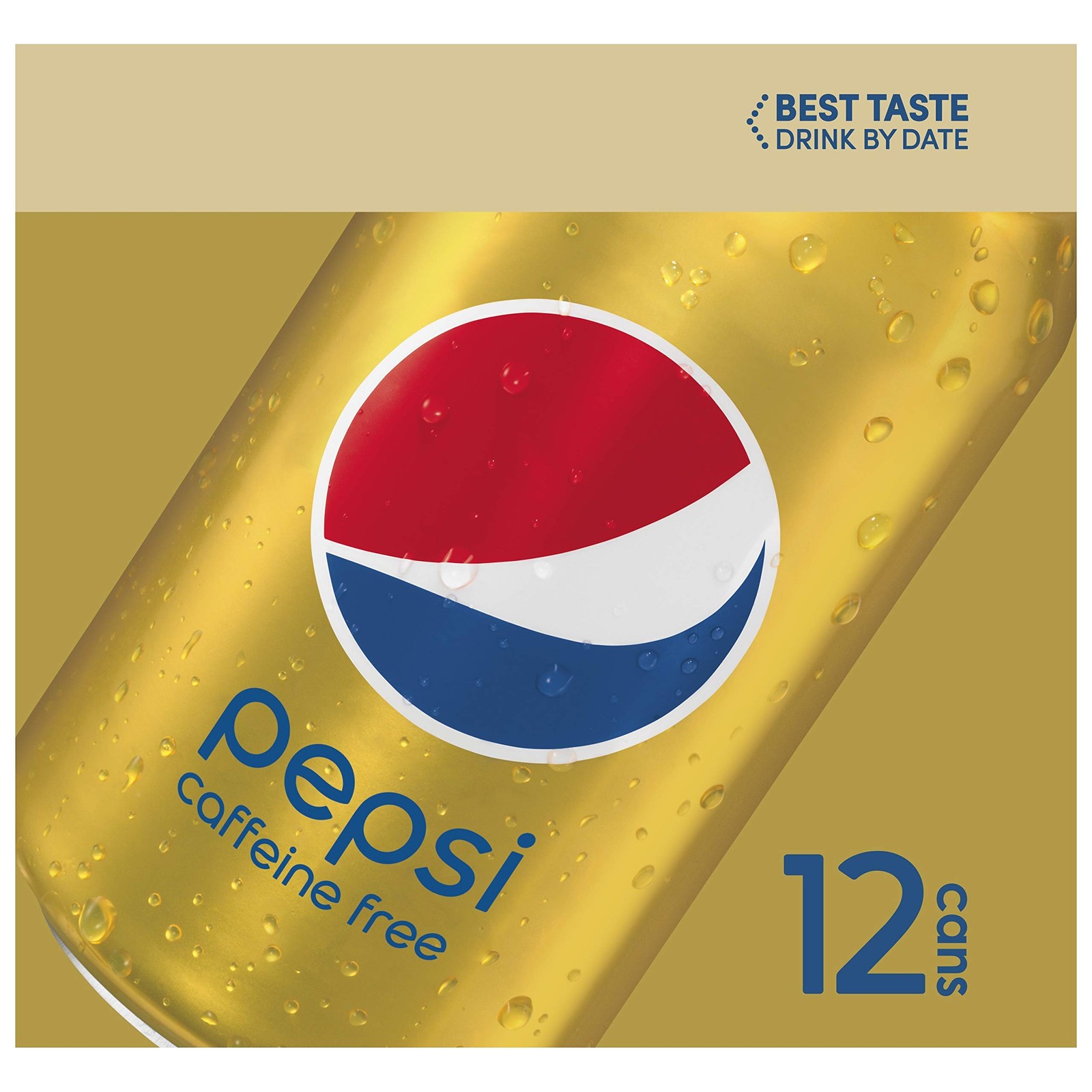Pepsi Caffeine Free Cans, 12 Count, 12 fl oz Cans