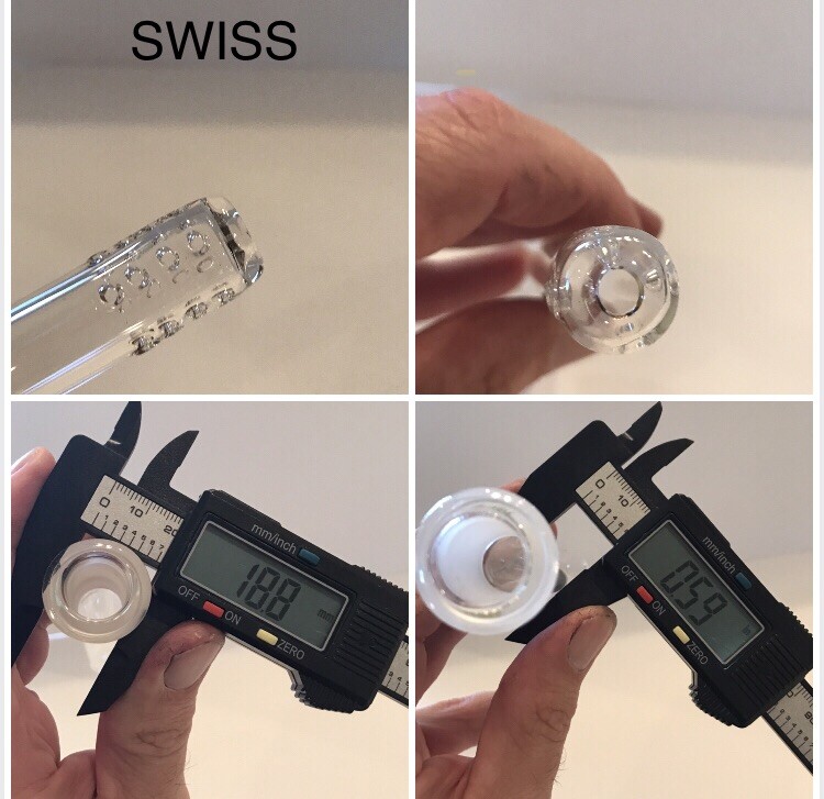 14mm Glass Downstem Premium Perc 3” 4” 5” Inch Multiple Types Mix And Match