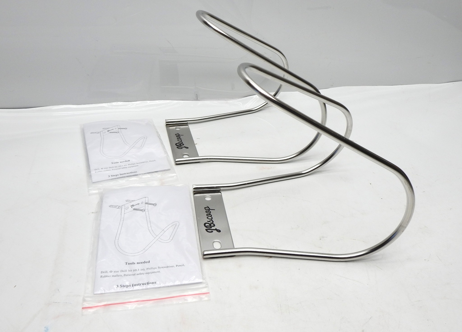 2 p/k - JBscoop Garden Hose Holder Hanger Wall Mount Water Hose, Extension Chord