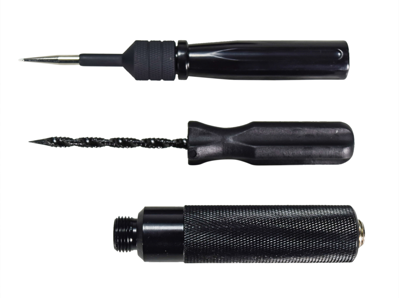 Stop & Go 6000 Tubeless Puncture Pilot Tire Repair Kit & Air Inflator (15 Plugs)