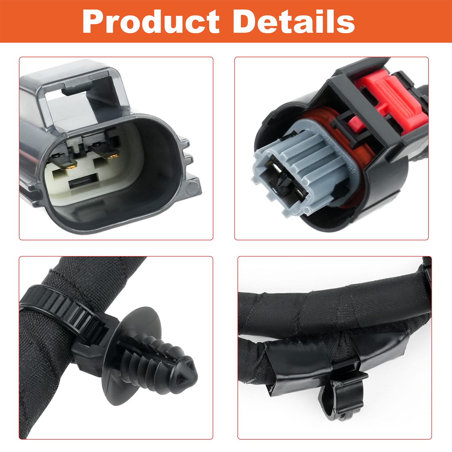 For 2017-2023 Ford Edge Rear Parking Brake Cable Harness Replaces H2GZ-14A411-A