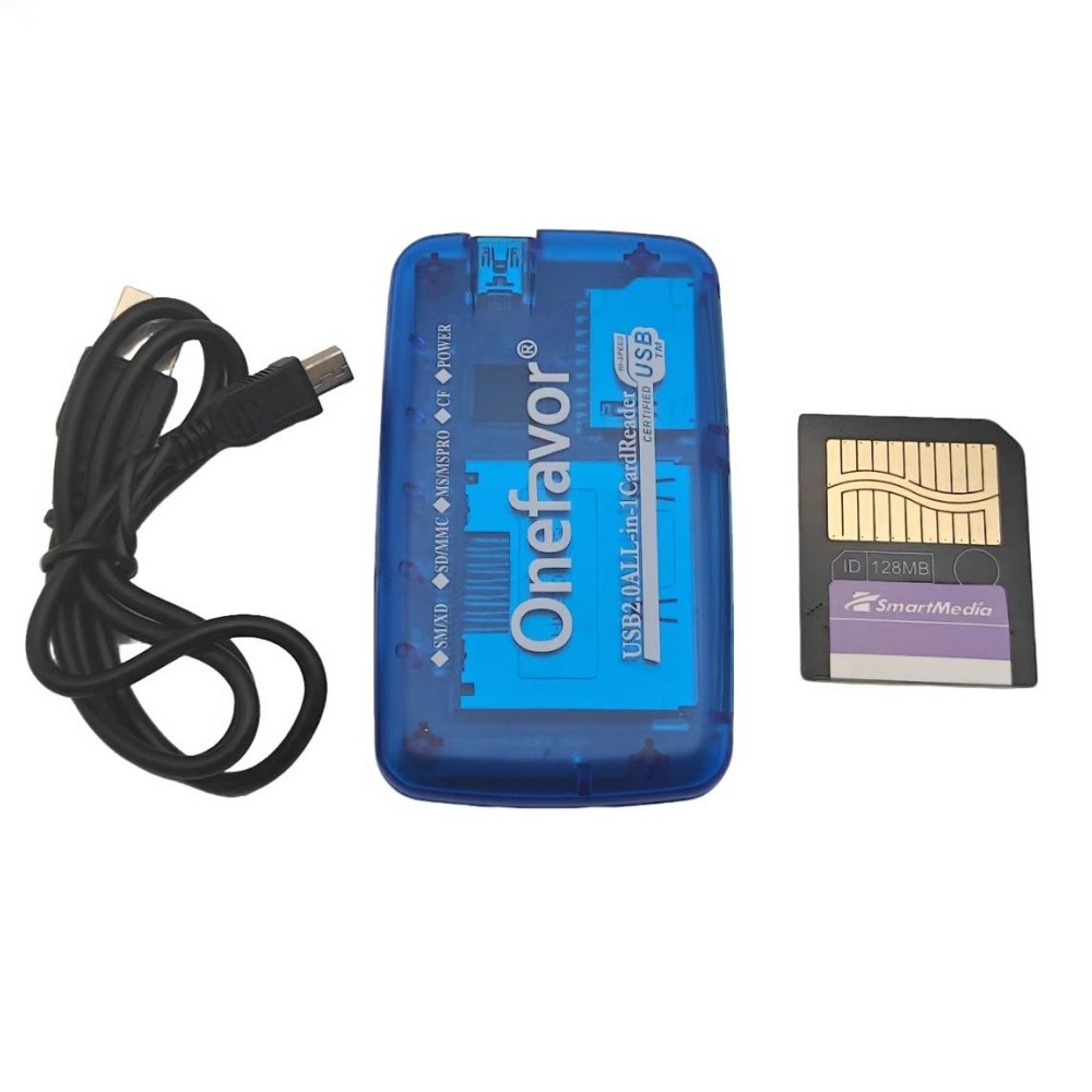 Smartmedia Card 16MB 32MB 64MB 128MB SM Card + Smartmedia Card Reader Adapter