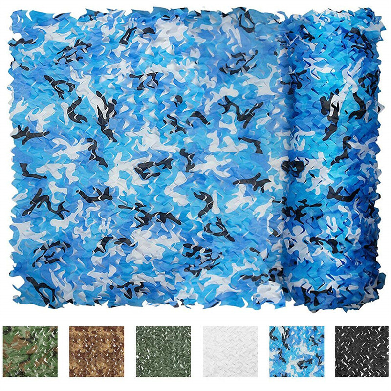 Camouflage Net Hunting Shooting Hide Army Camping Woodland Military Blinds