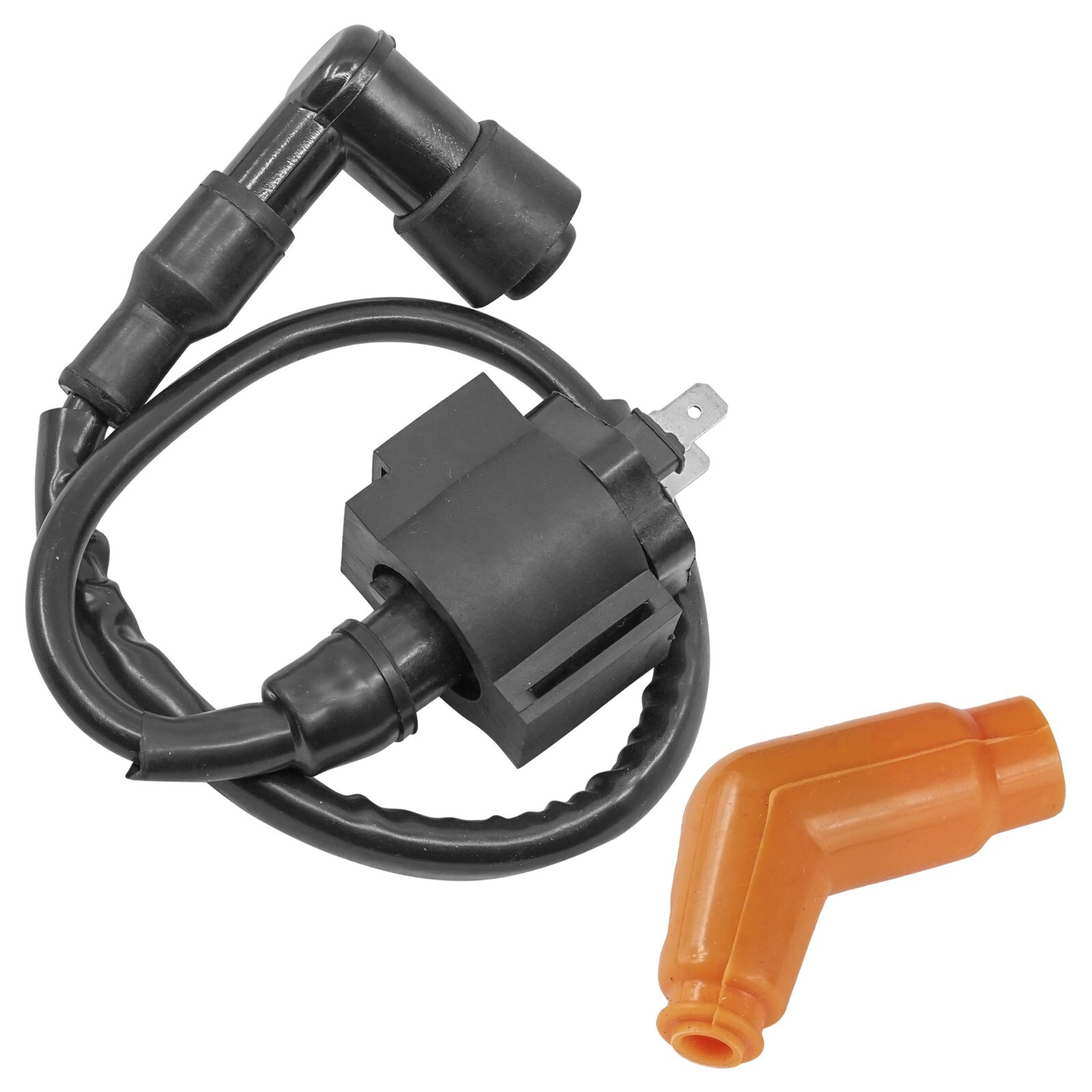 Ignition Coil & Spark Plug Cap Boot for Honda Big Red 250 ATC250ES 1985-1987