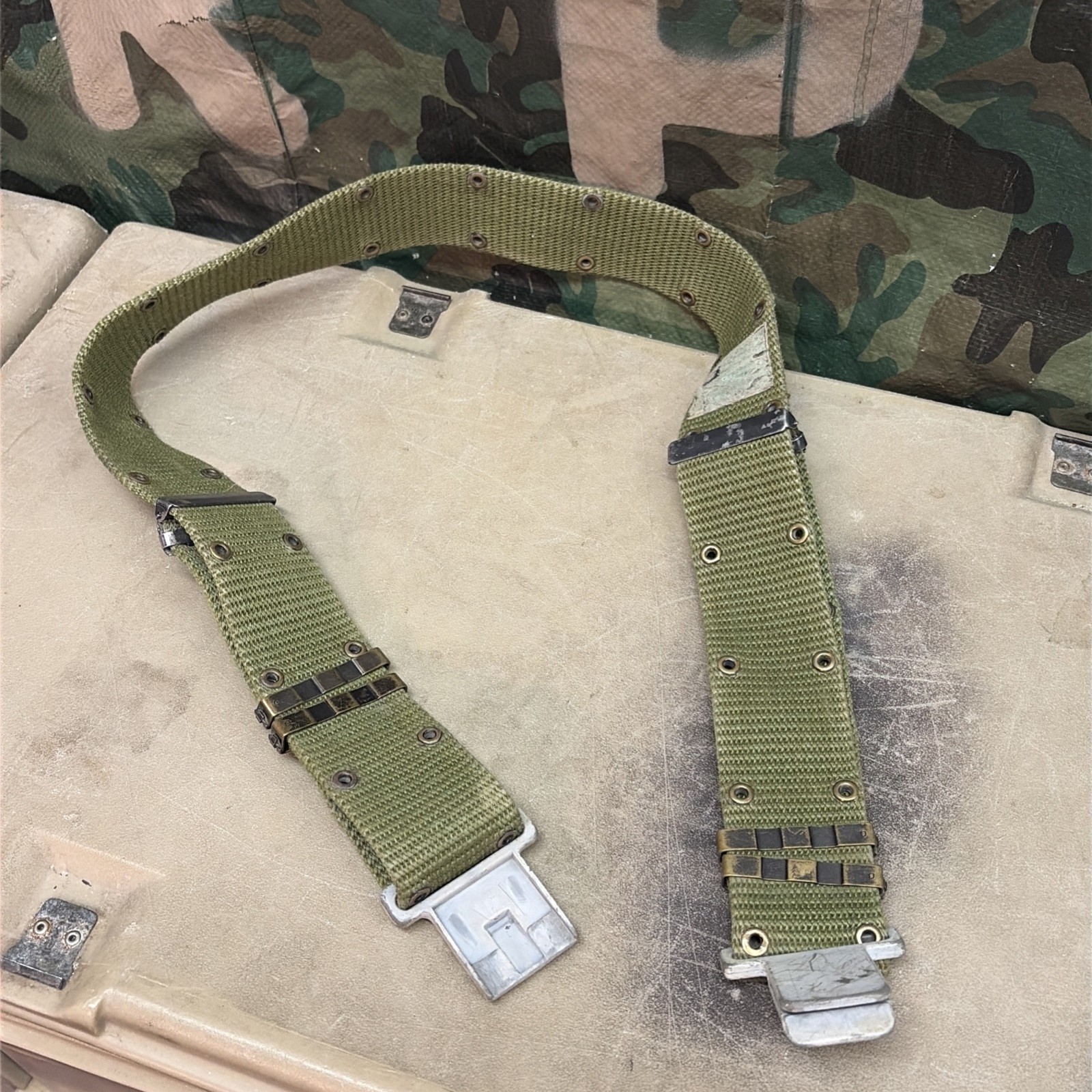 USGI Military Individual Equipment Nylon Utility Belt LC-2 Large Alice
