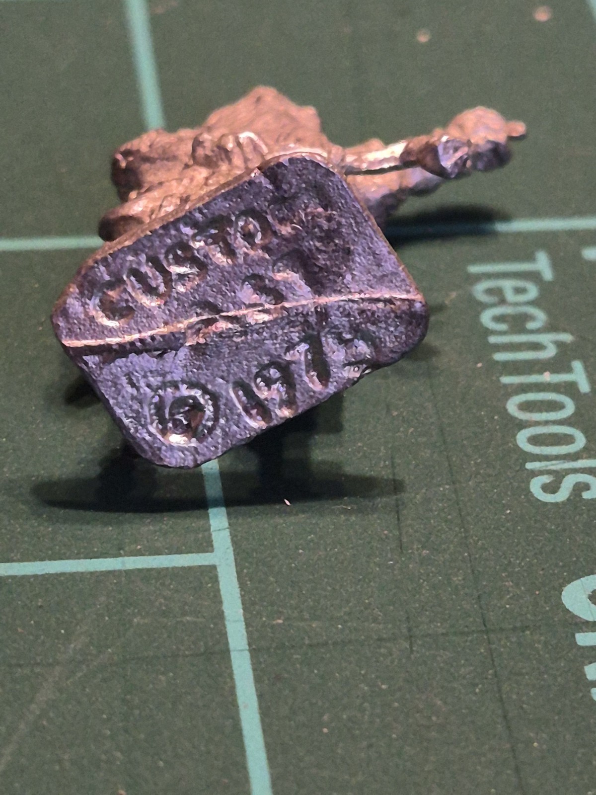 GRAIL 1975 Custom Cast Dwarf Cleric - Duke Seifried Sculpt - Pre-Heritage D&D