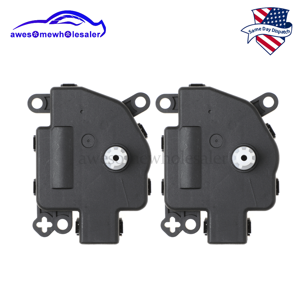 2x Air Blend Door Actuator 604-029 For Dodge Journey Jeep Wrangler Compass Ram