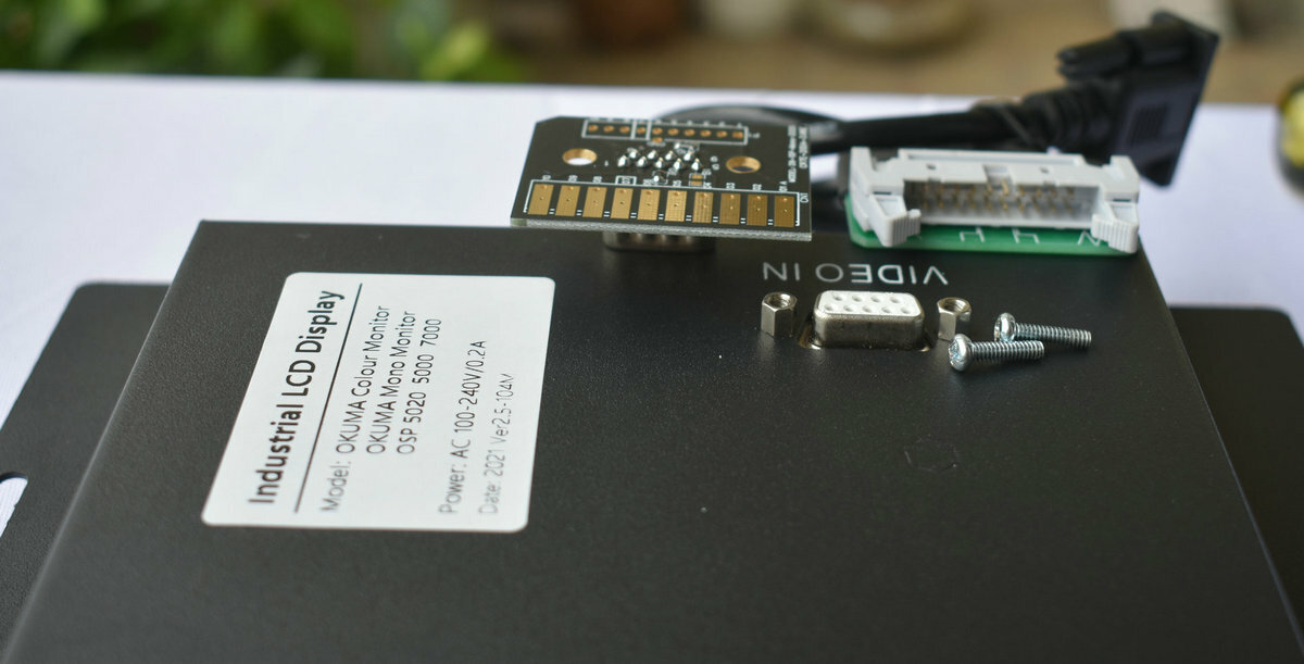 OKUMA OSP5000 OSP5020L Direct Monitor REPLACEMENT CRT PLUG AND PLAY