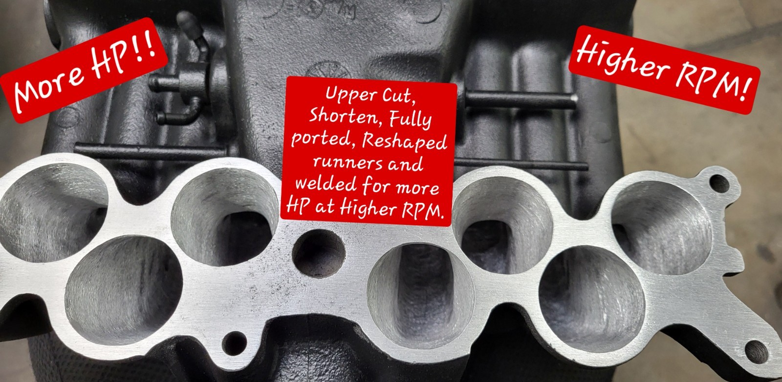 1986-95 STAGE 3 Explorer GT40 Intake manifold from BIGDOGS PORTING!