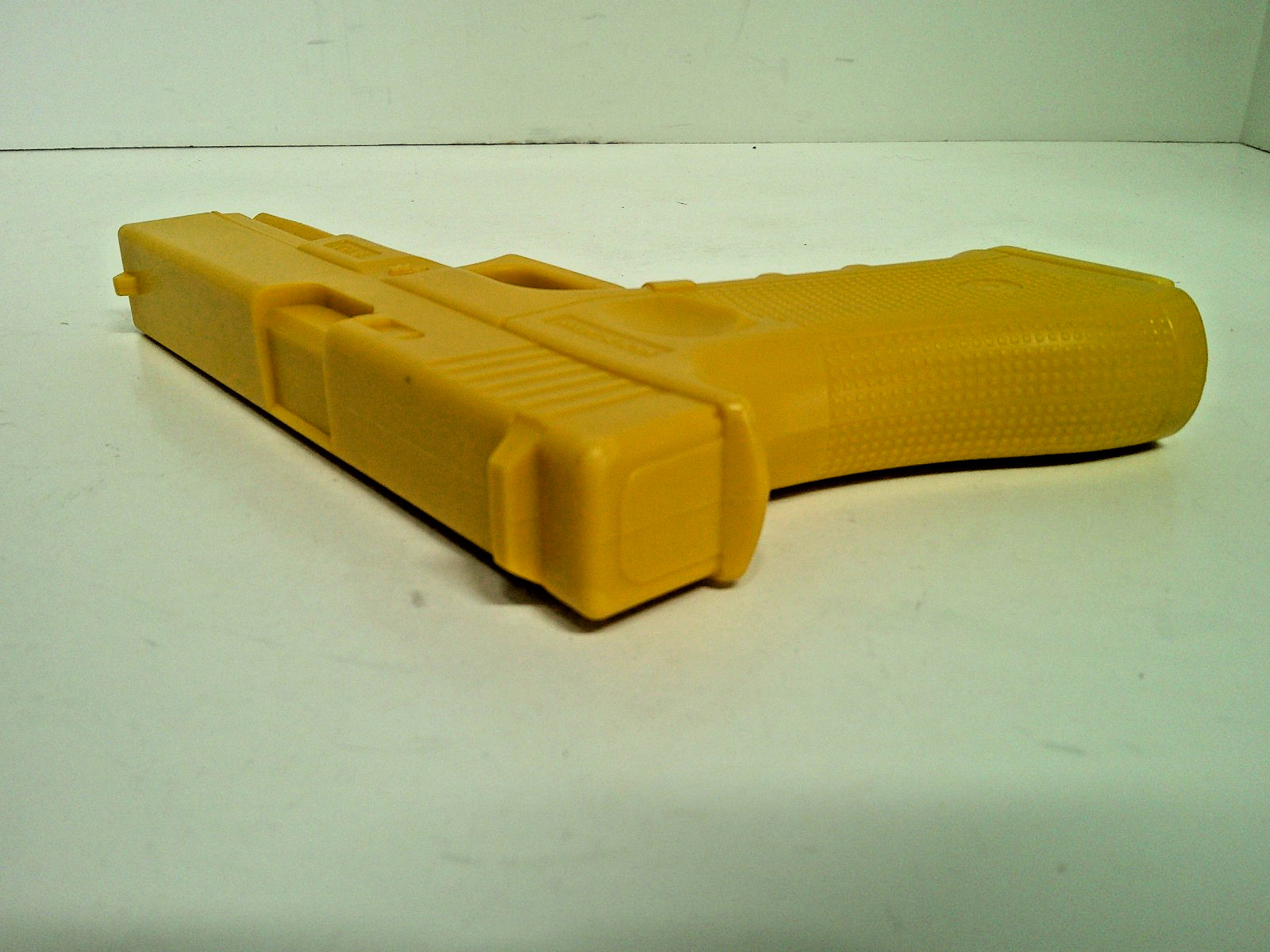 NEW 9" Polypropylene YELLOW Full Size Glock Replica Practice Training Pistol