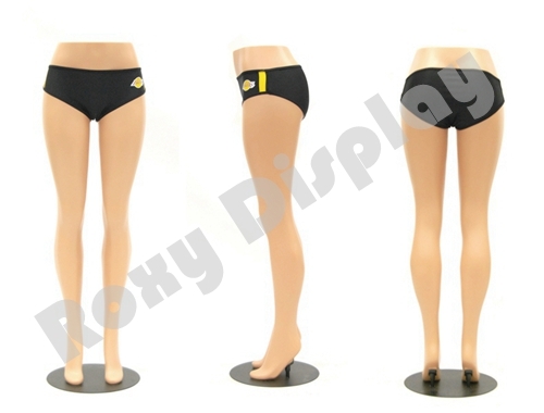 Plastic Unbreakable Female Mannequin Legs Brazilian hips Roxy Display #PS-LG101