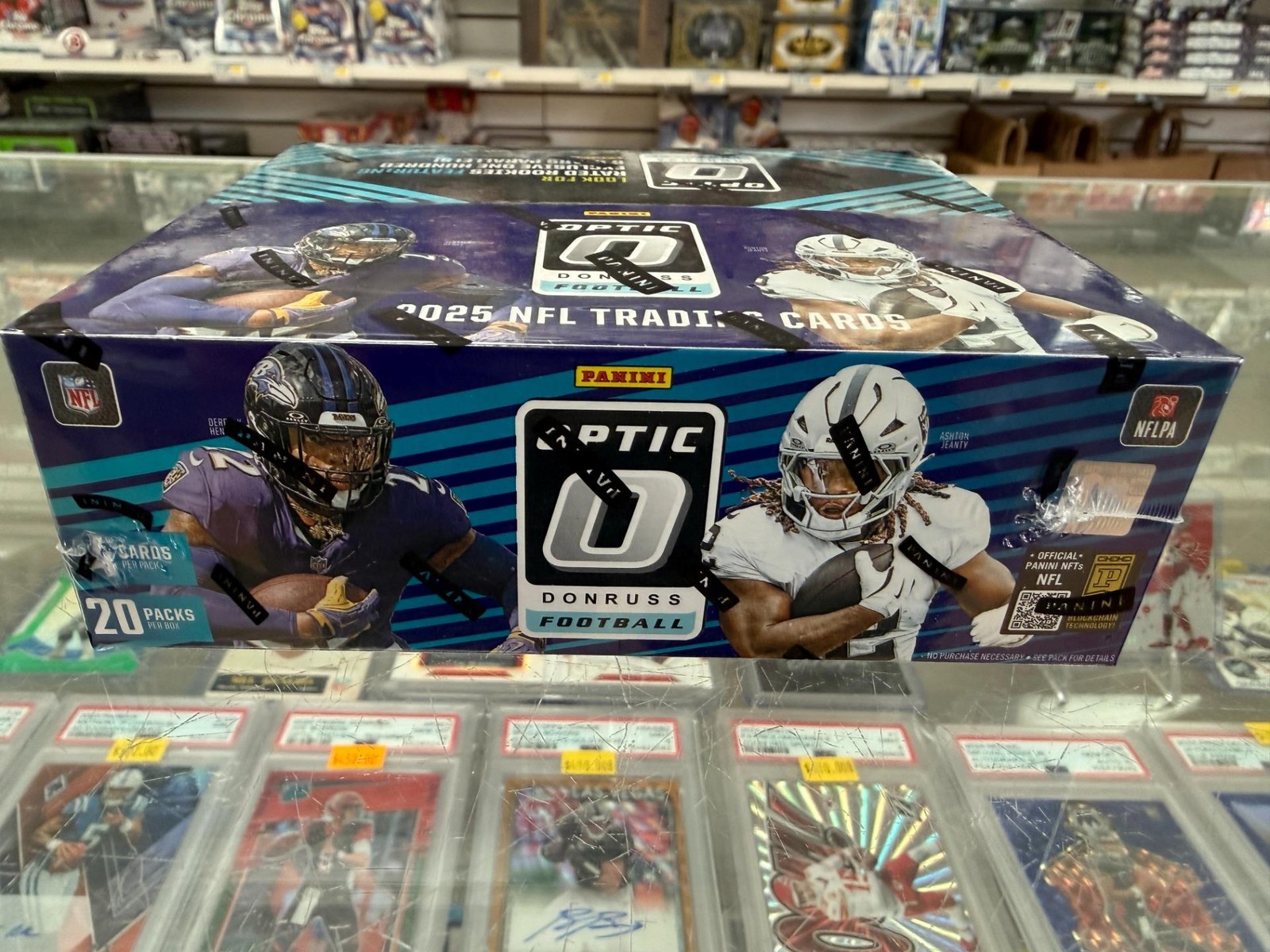 2025 Donruss Optic Football RETAIL BOX Look for Downtowns Factory Sealed F/S