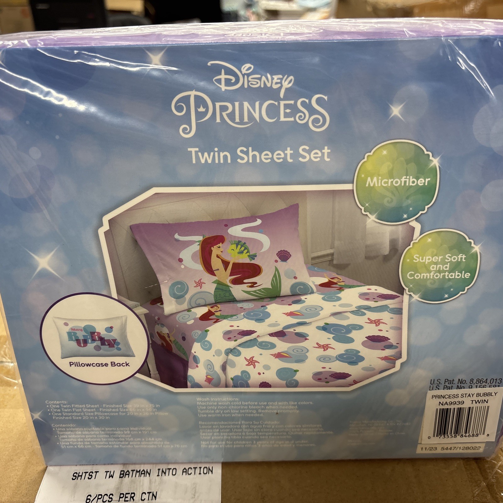Disney Princess Twin Sheet Set Girls Kids New Brand New