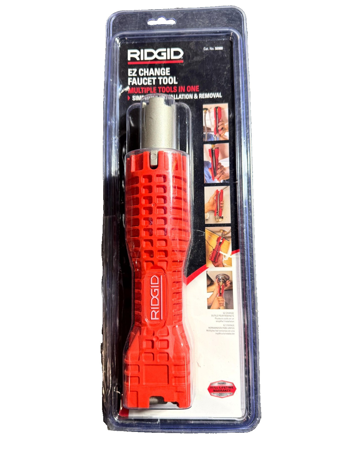 Ridgid 56988 EZ Change Plumbing Wrench Faucet Installation and Removal Tool