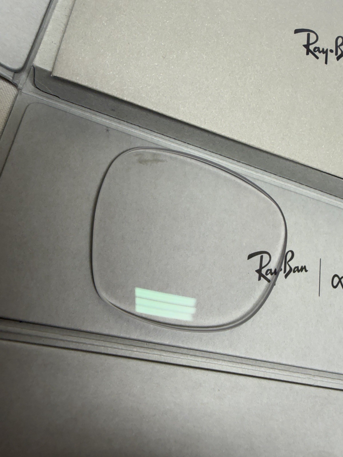 Authentic Ray Ban Meta RW4008 53mm Transitions Amethyst Lenses Purple RX 0.00