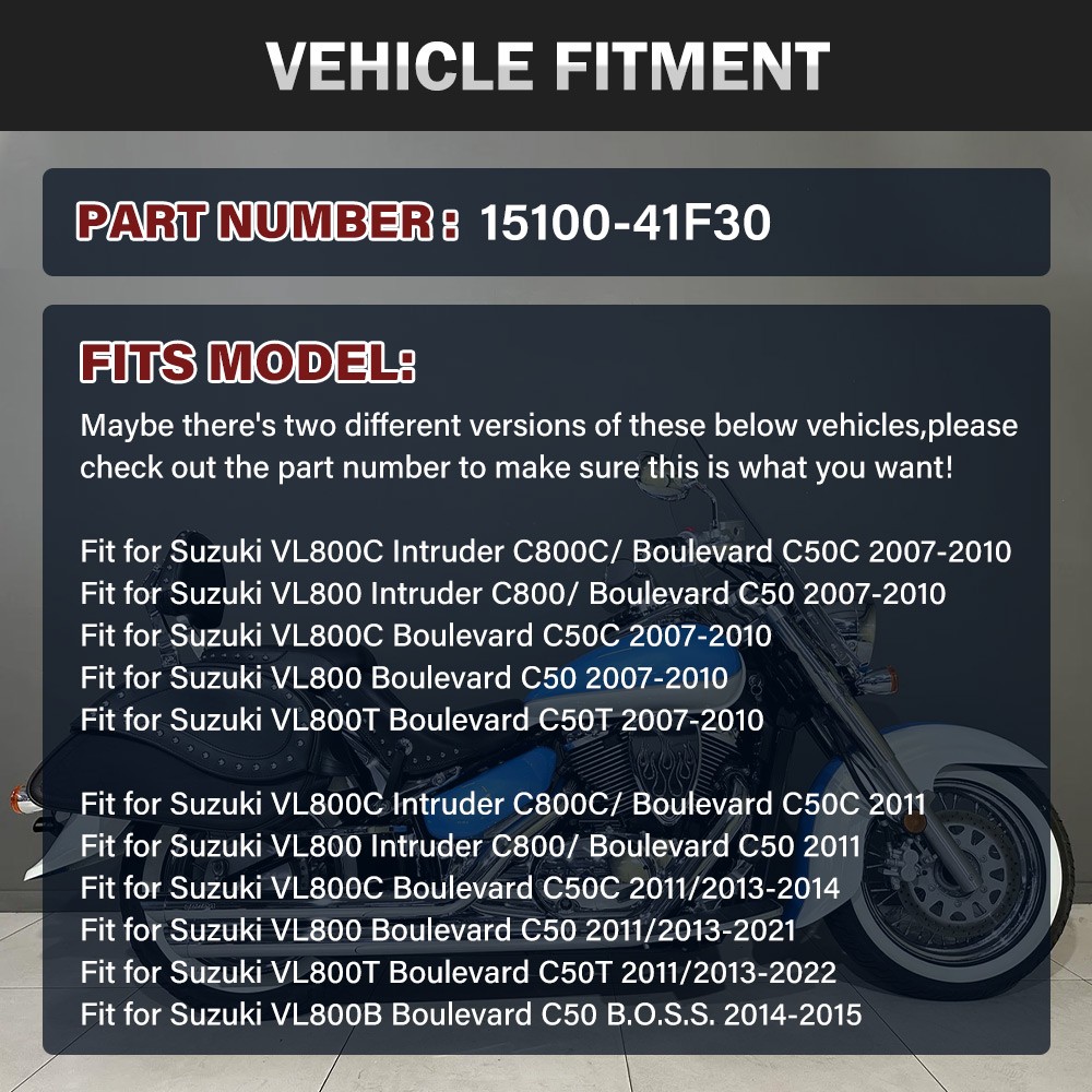 Fuel Pump Assembly for Suzuki Boulevard 07-19 C50 C50T C50T Classic 15100-41F30