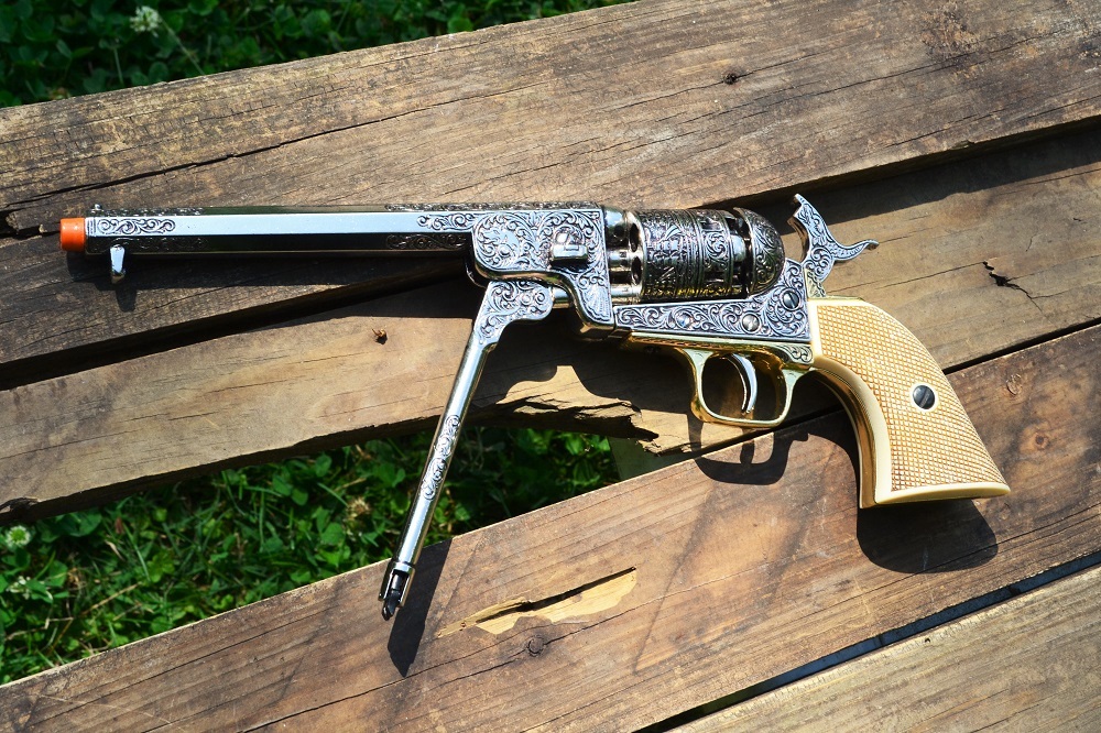Colt M1851 Navy Revolver Pistol - Civil War - 1851 - Wild West - Denix Replica