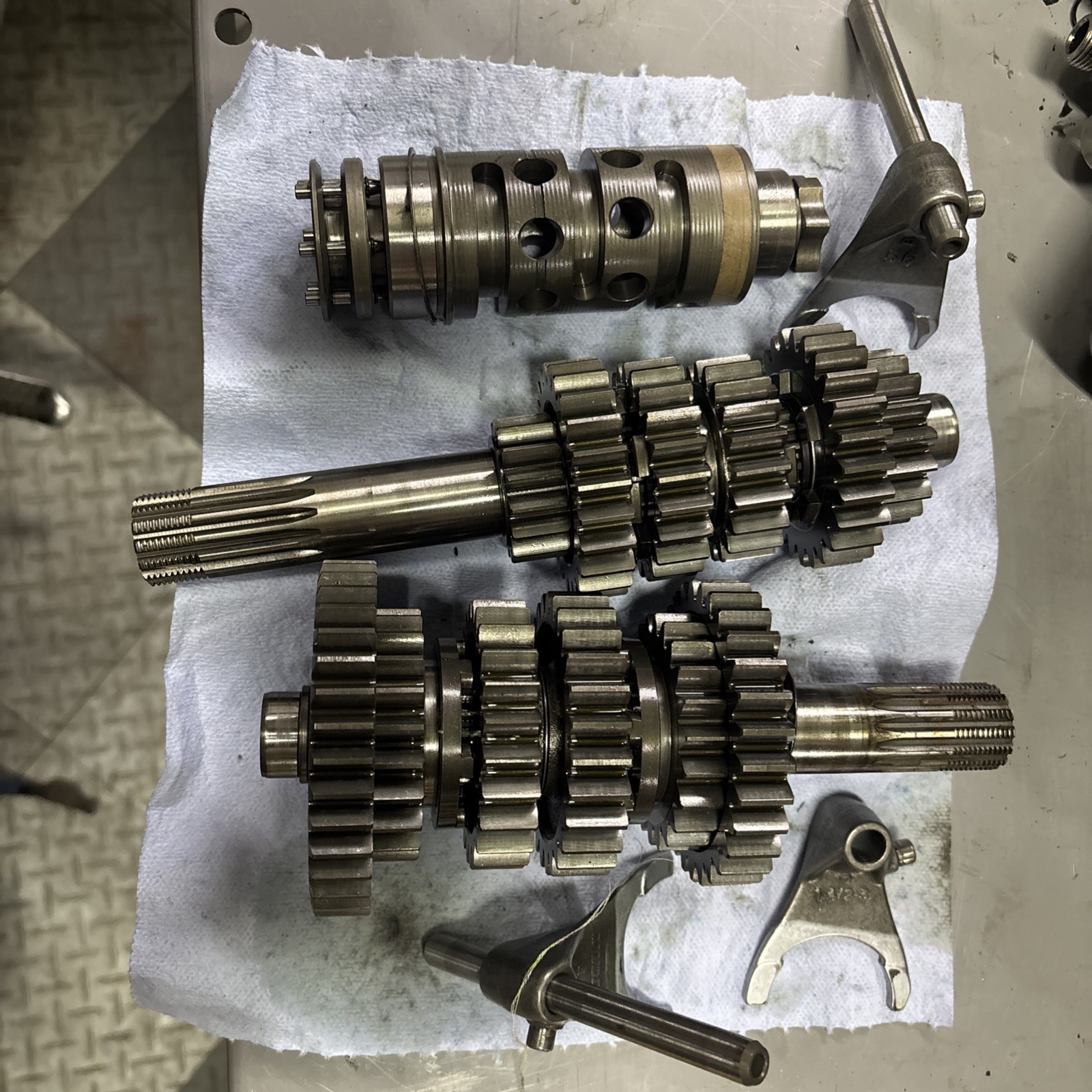 Ducati 1198 OEM Gearbox Transmission Assembly