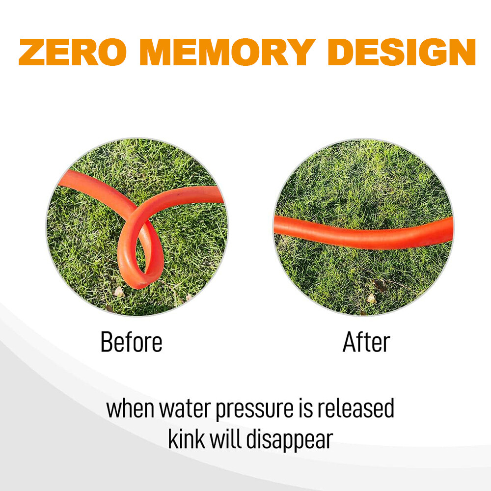 YAMATIC Heavy Duty Garden Hose 5/8 in Super Flexible Water Hose All-weather