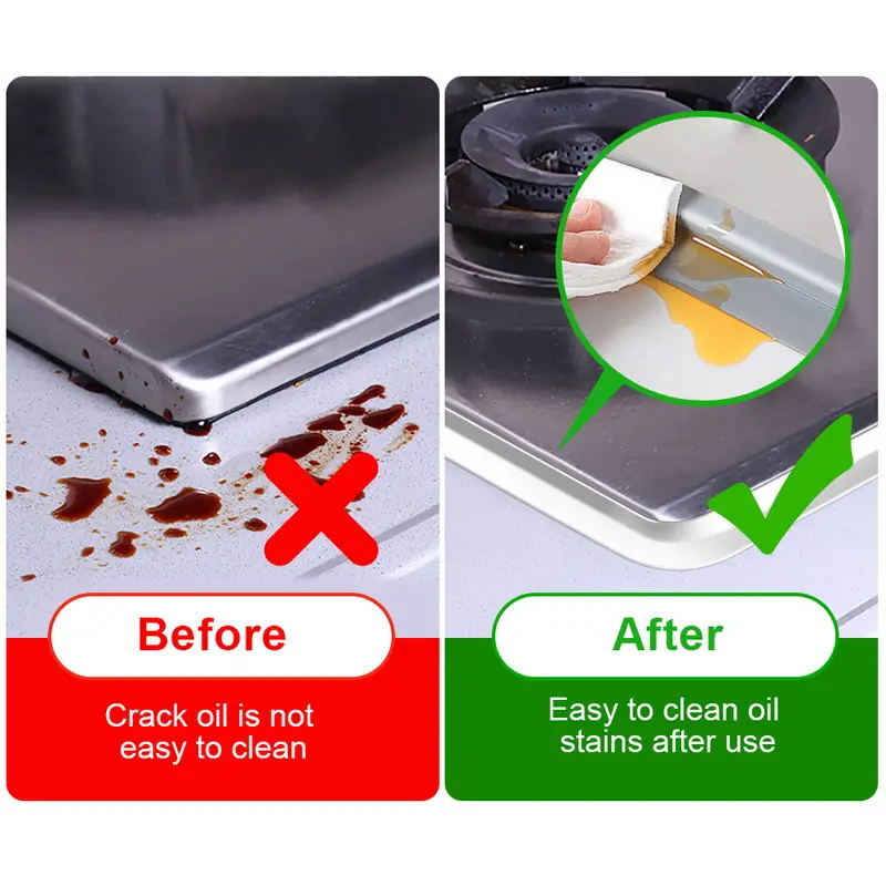 10.5FT PVC Self Adhesive Caulk Sealing Strip Tape For Kitchen Wall Sink Toilet