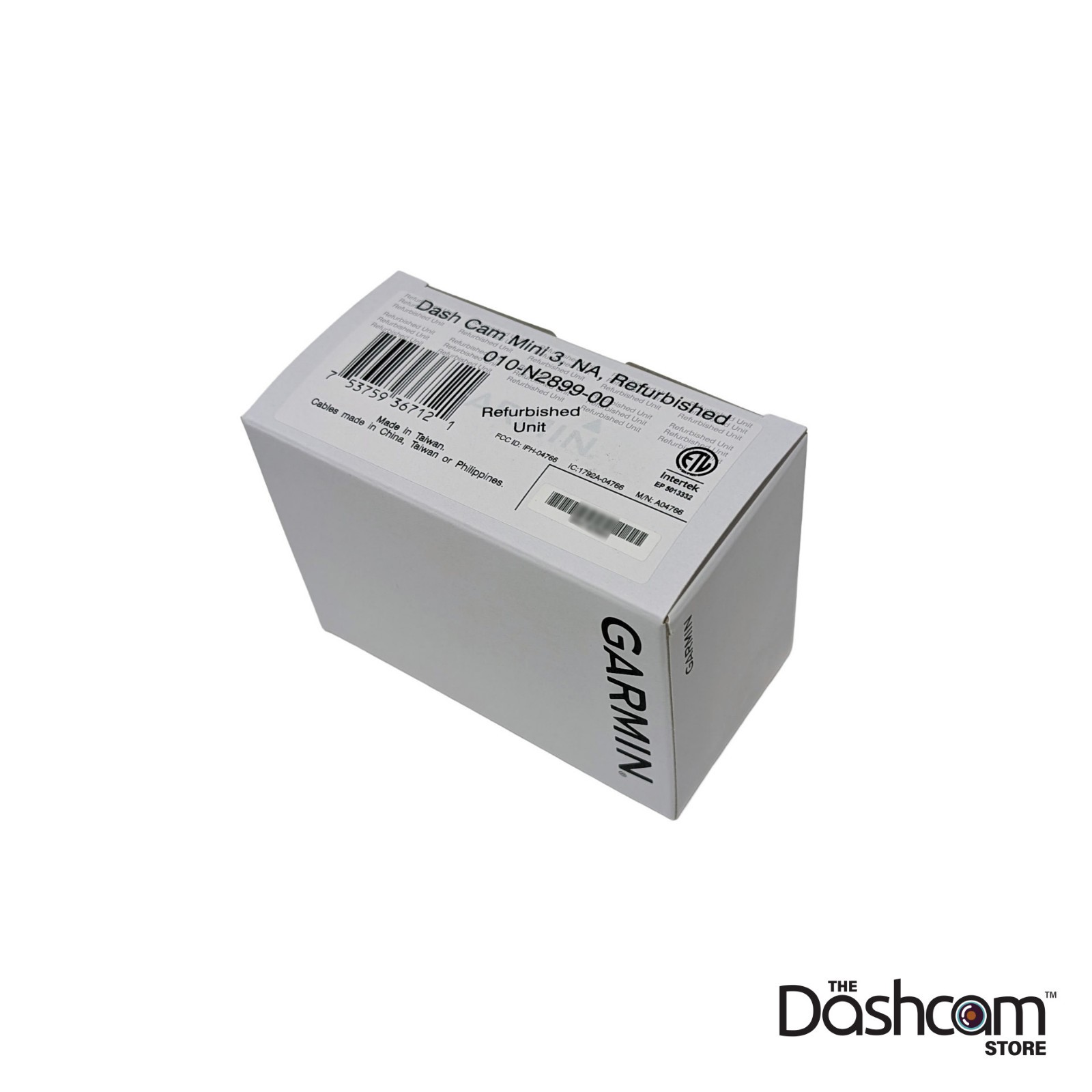 Garmin Mini 3 1080p Ultracompact Dash Cam (RENEWED)