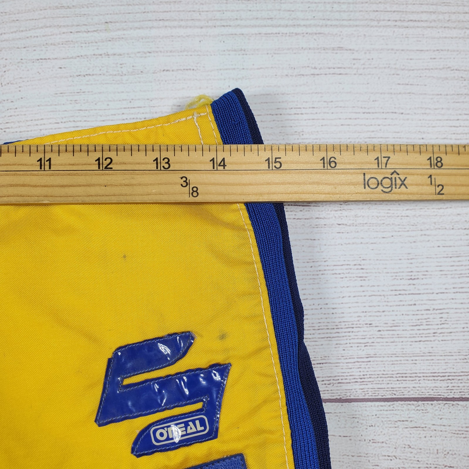 Vintage 70’s O'NEAL Racing Suzuki Dirt Bike Motorcross Pants 30 Yellow Blue USA