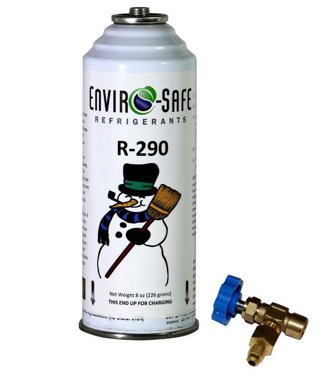 Enviro-Safe R-290 Refrigerant with Top tap #9935