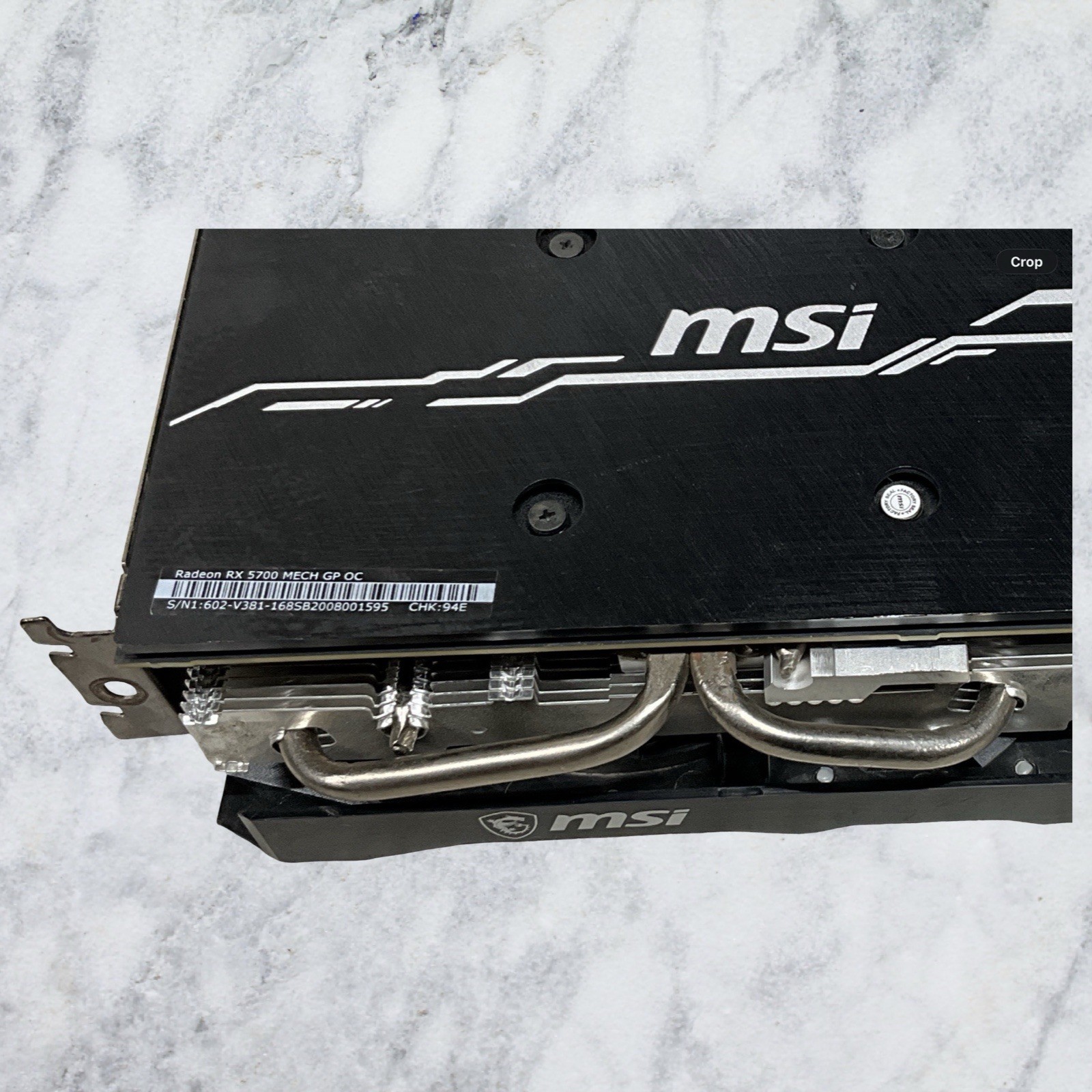 MSI Radeon RX 5700 MECH GP OC 8GB GDDR6 Graphics Card PCIe 4.0 GPU USED