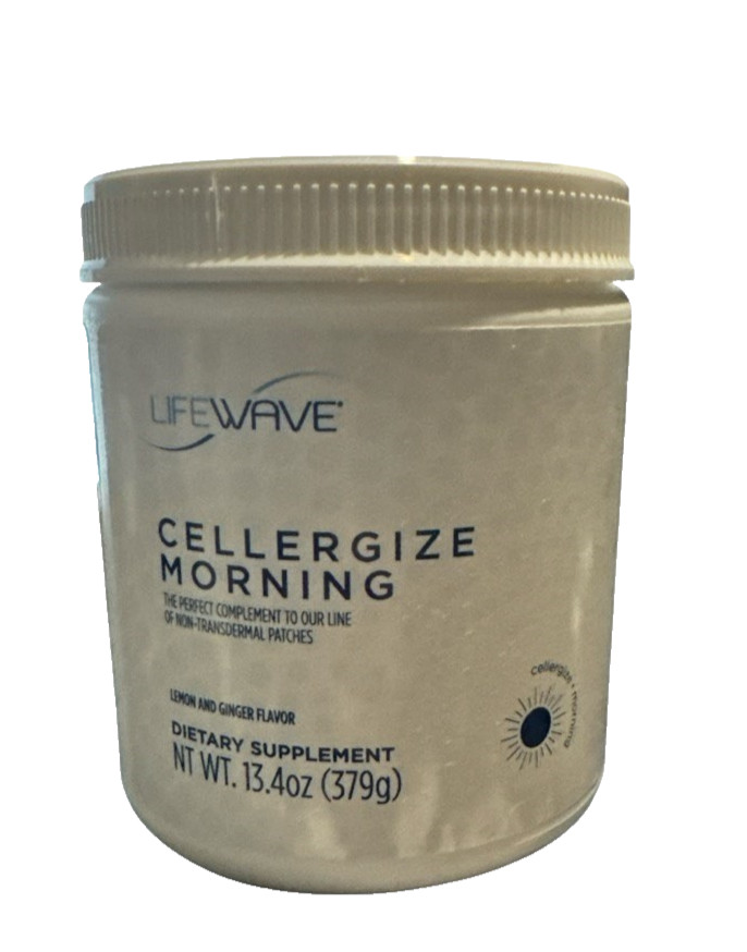 Cellergize Morning by LifeWave  Daily Energy Formula 390g -- Exp 07/2027