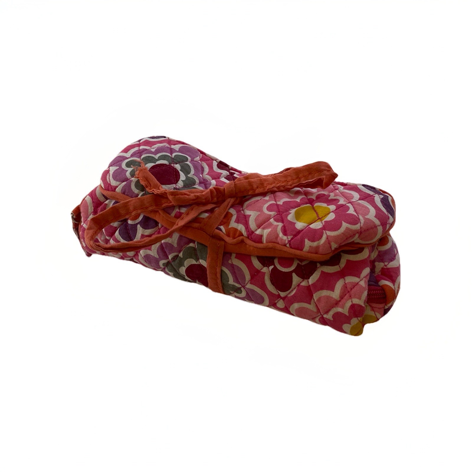 Pottery Barn Teen Quilted Mani/Pedi Roll Storage Plush Bag