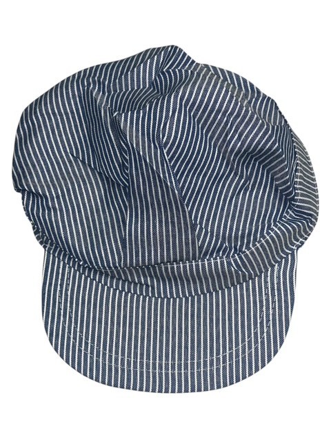 12 Child Train Engineer Hats - Adjustable Railroad Conductor Costume Party Caps