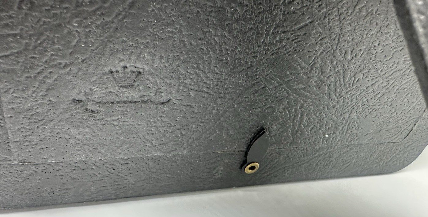 Vintage Hallmark White and Blue Ceramic Picture Frame Oval Fits 5x7 Blue Bow