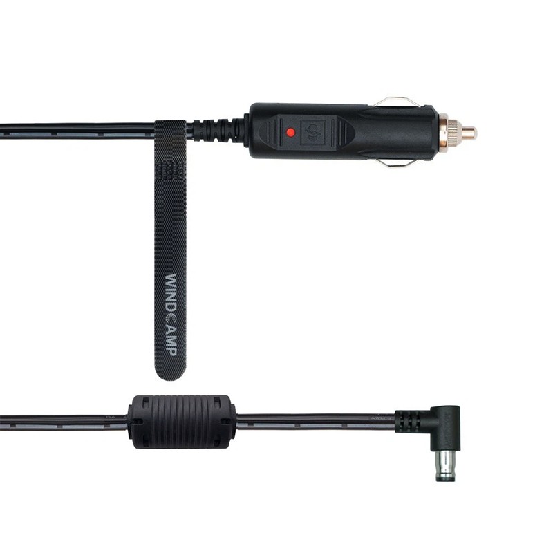 New Cigarette Lighter Adapter Power Cable for FTX-1F with Ferrite Core 18AWG 5ft