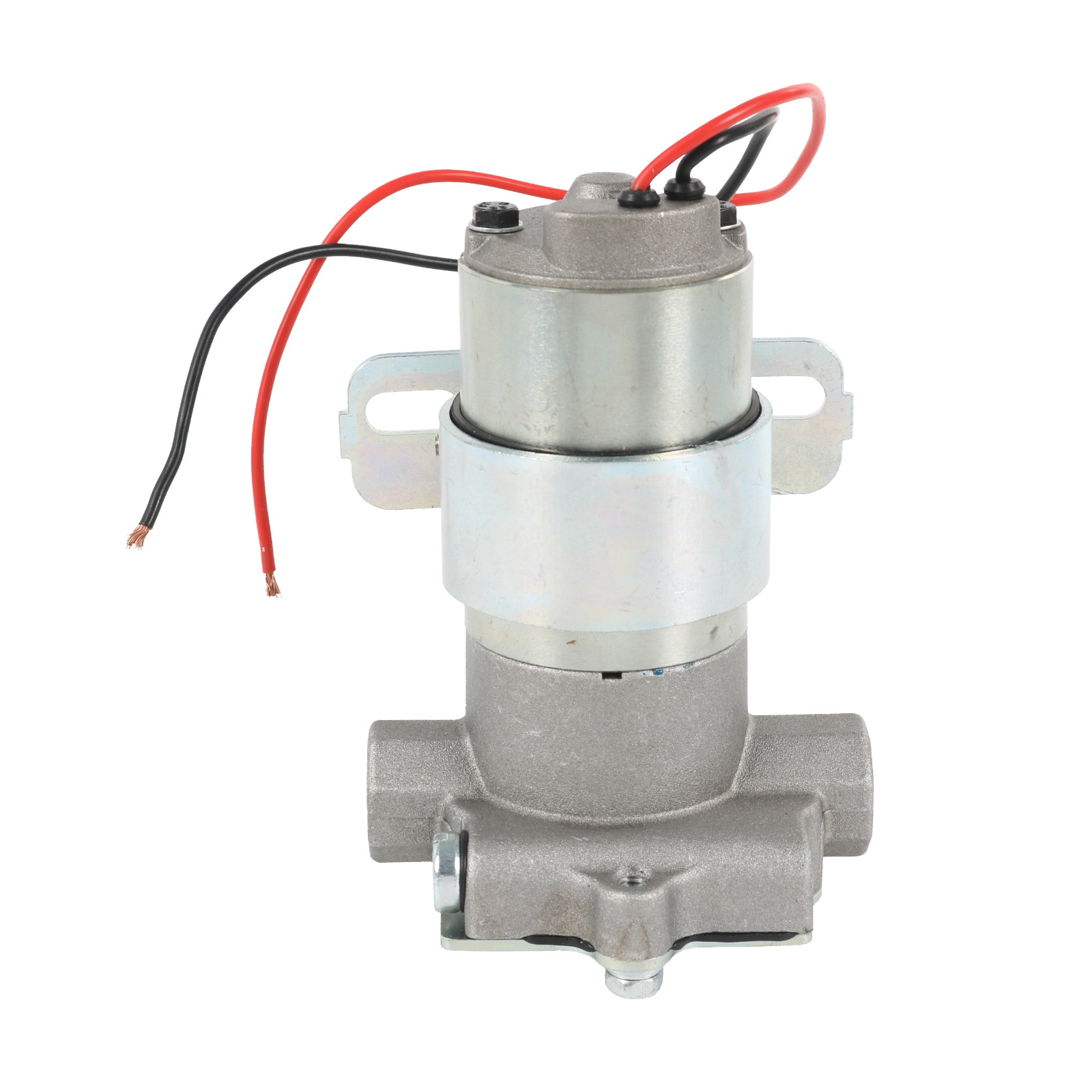 Electric Fuel Pump 97 GPH 7 PSI Universal Red For Holley Demon Carburetor Chrome