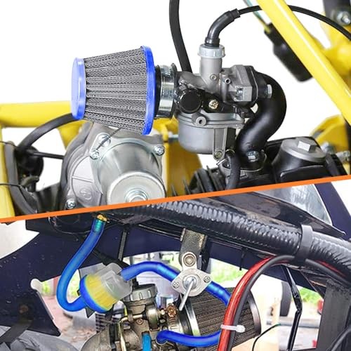 PZ20 Carburetor Carb Air filter Fuel Line Kit for 50cc-125cc Taotao ATA BLUE