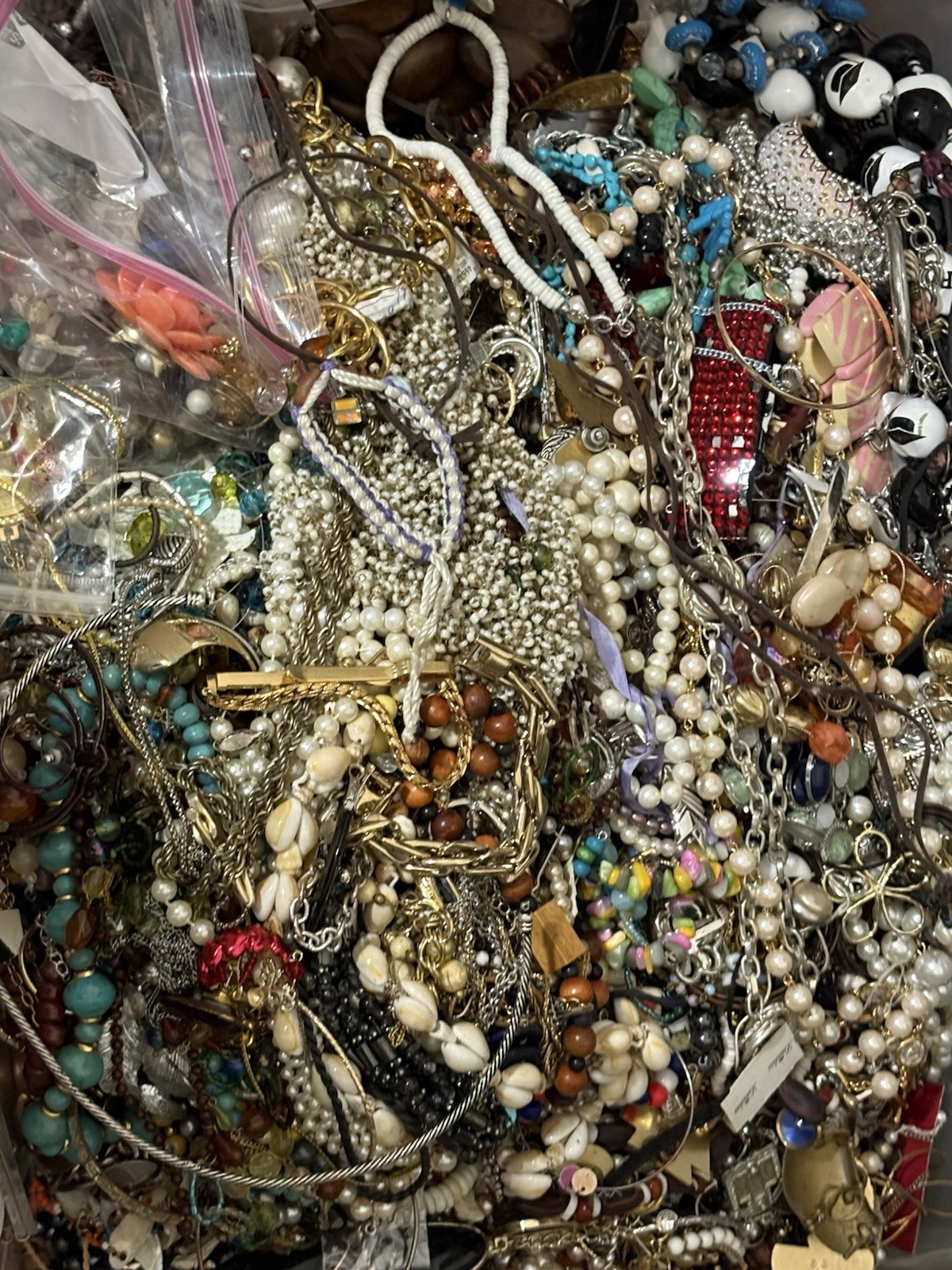 Mystery Jewelry CUSTOM CURATION Jar- All Wearable No Junk 1/4 Lb SEE DESCRIPTION