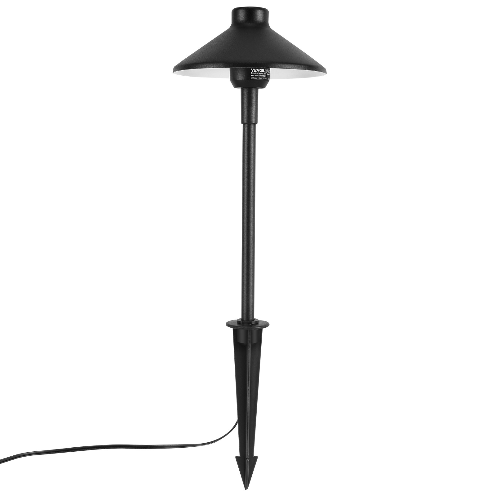 VEVOR 12 Pack Low Voltage Landscape Path Lights 12-24V Outdoor LED Pathway Light