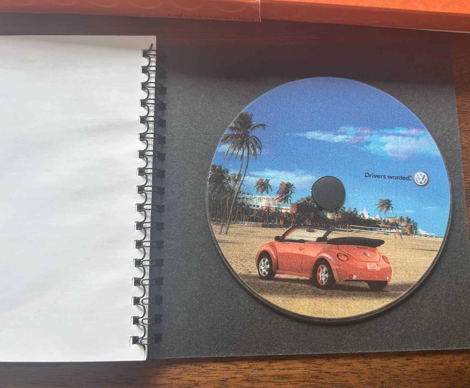 2003 Volkswagen New Convertible Press Release Brochure