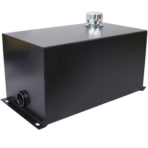 10 Gallon Hydraulic Fluid Tank Steel Reservoir Strainer Gauge Tractor Truck