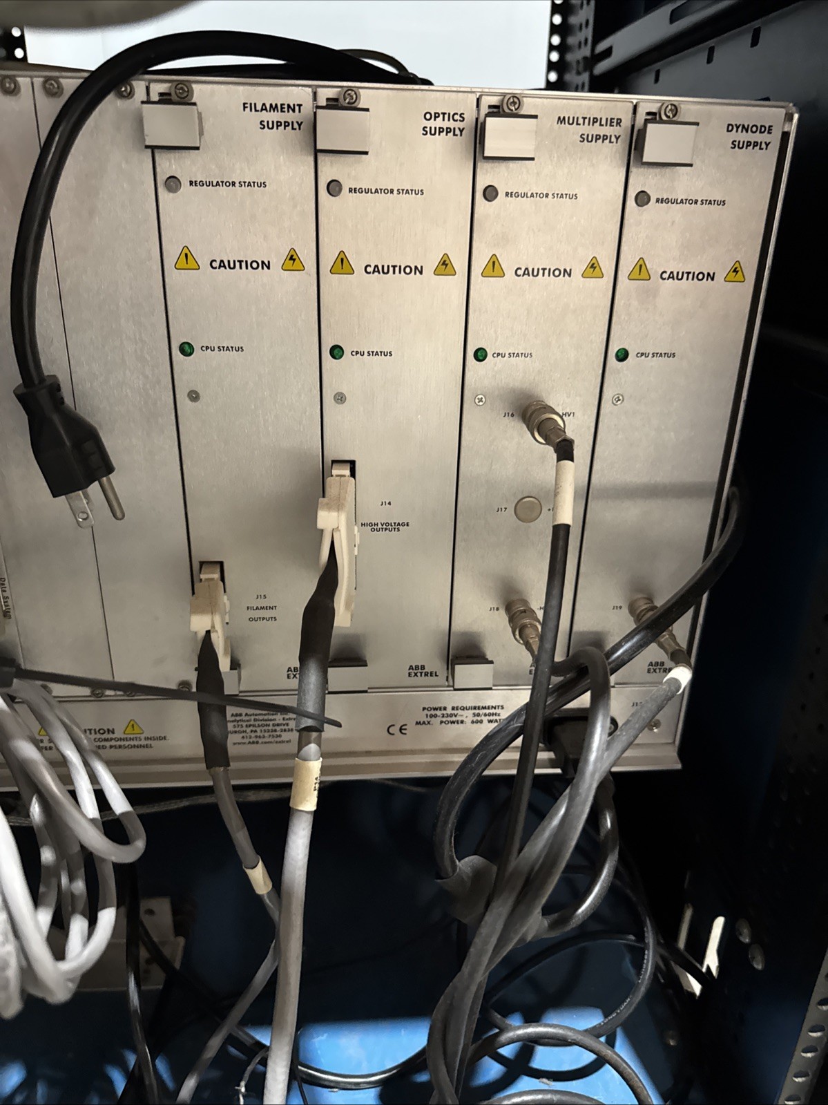 150QC Mass Spectrometer Quadrupole Controller 1.2Mhz 300Watts Merlin QMS