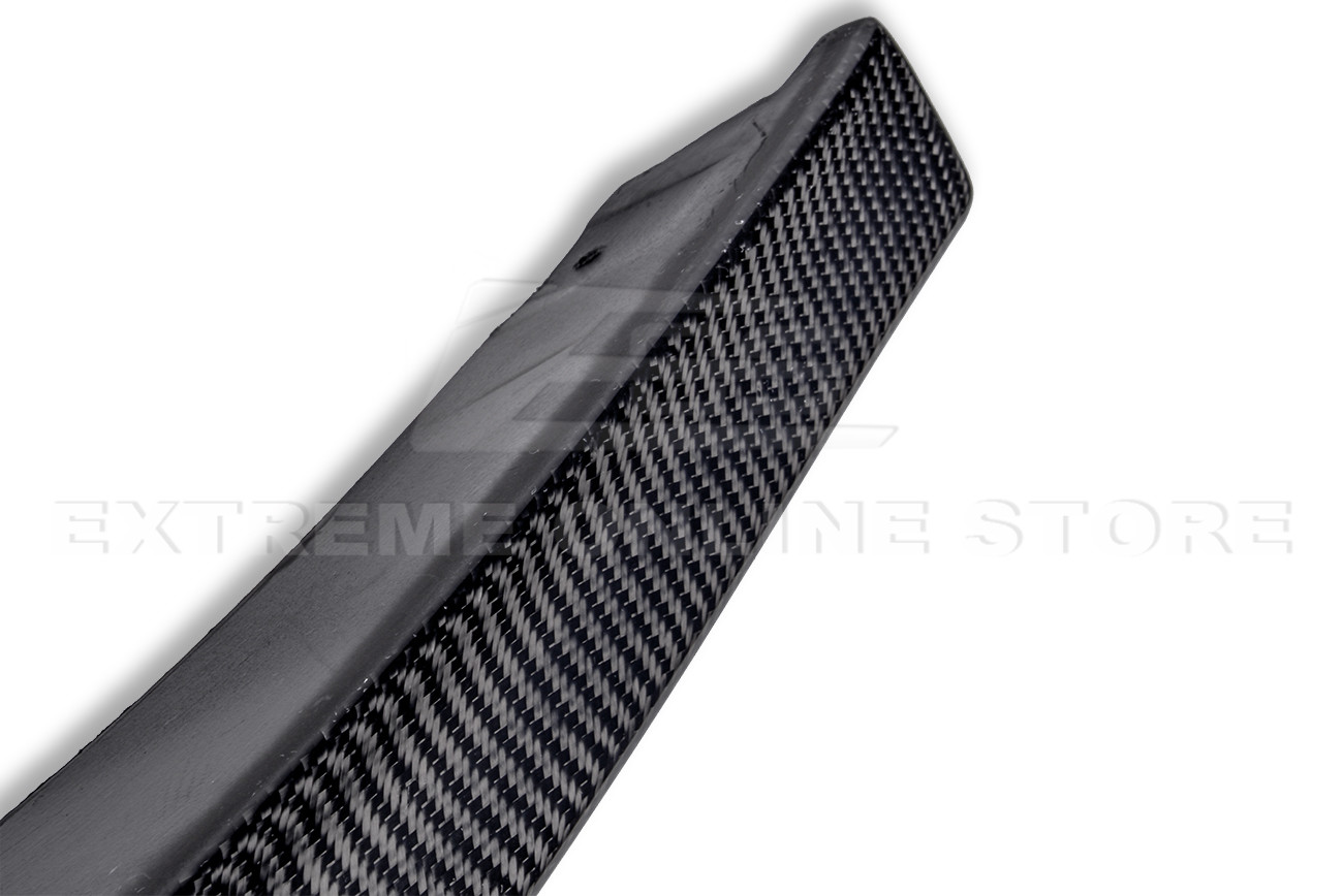 ZR1 Style CARBON FIBER Front Bumper Lip Splitter For 05-13 Corvette C6 WIDE BODY