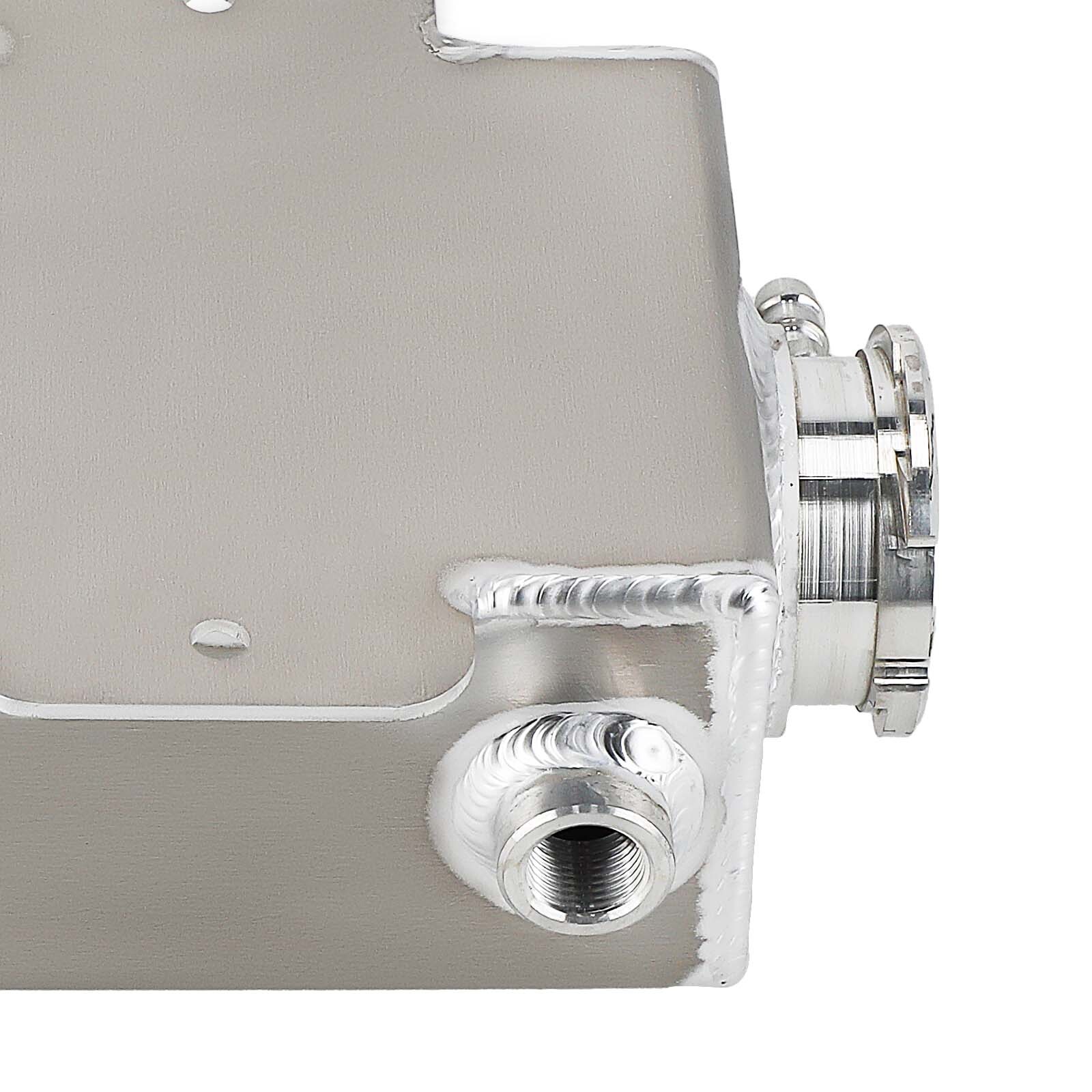1.25 QT Universal Aluminum Radiator Coolant Expansion Overflow Tank Reservoir