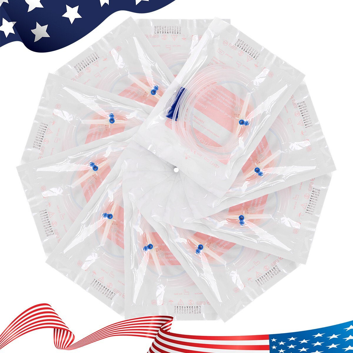 Dental Implant Surgery Irrigation Tubing Disposable Tube A Type 291cm Fit NSK